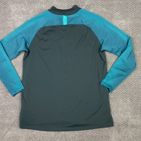 Nike Dry FC Barcelona Strike Drill Top 1/4 Zip Jersey Men's XLGrey Cabana AO5159 - Picture 4 of 9